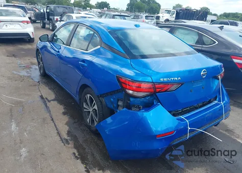 2020 Nissan Sentra Sv Xtronic Cvt z USA, uszkodzony, nr VIN 3N1AB8CV6LY222186